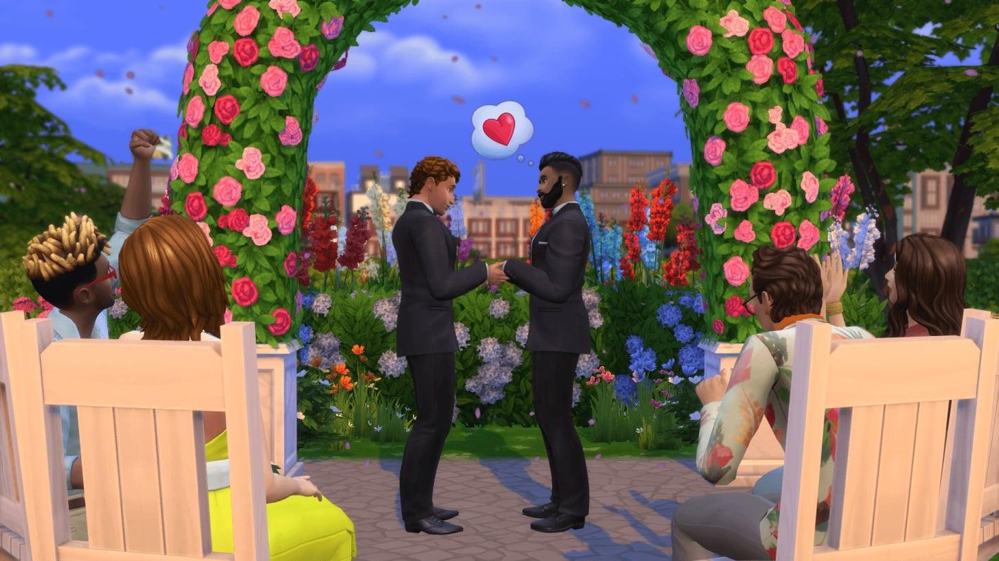 The Sims 4 Same Sex Relationship update