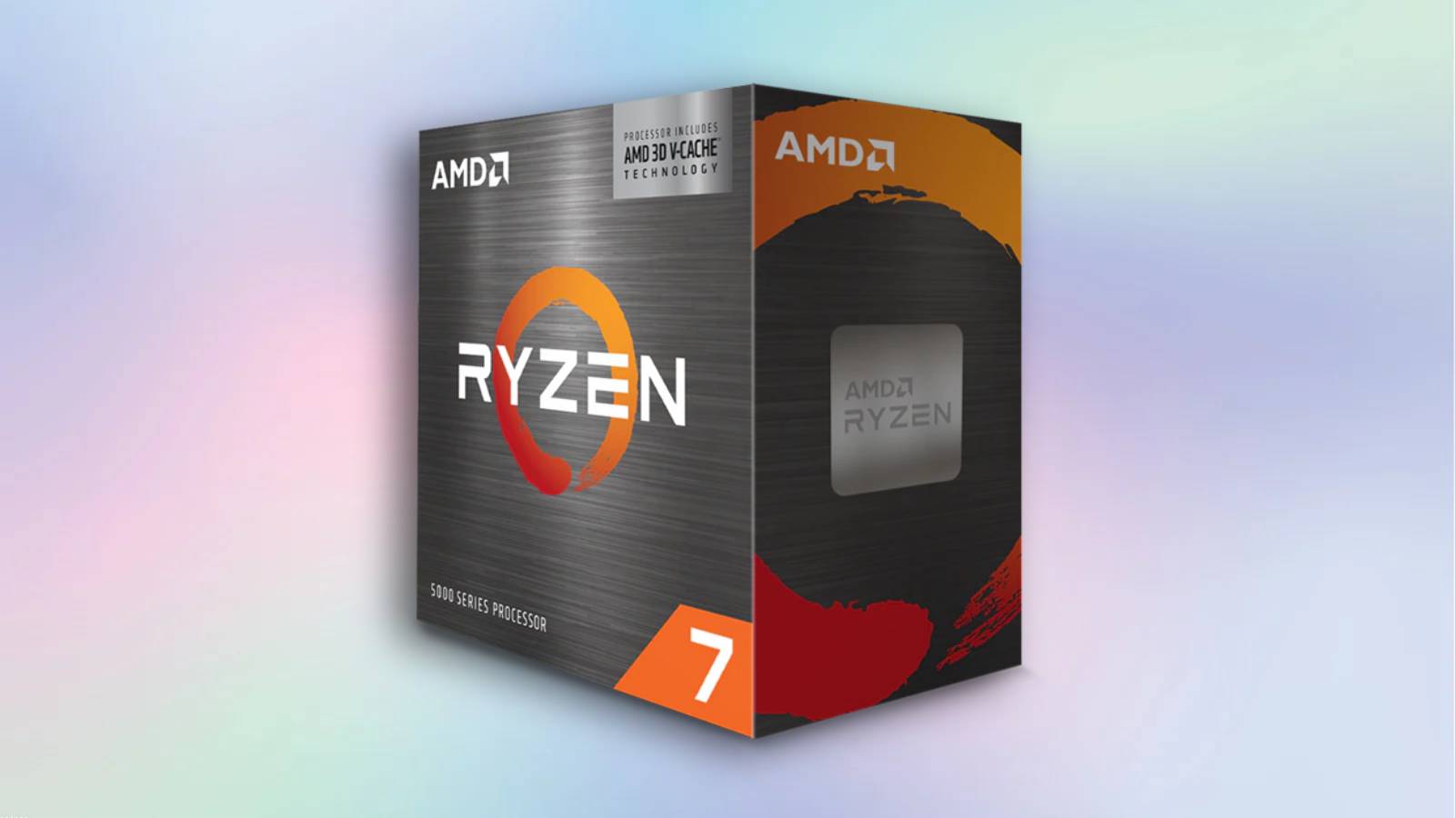 The AMD 5800X box