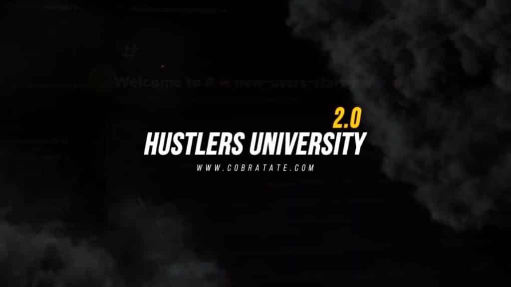 The Hustlers university front page
