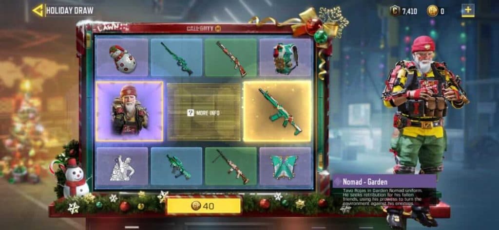 CoD Mobile lucky draw