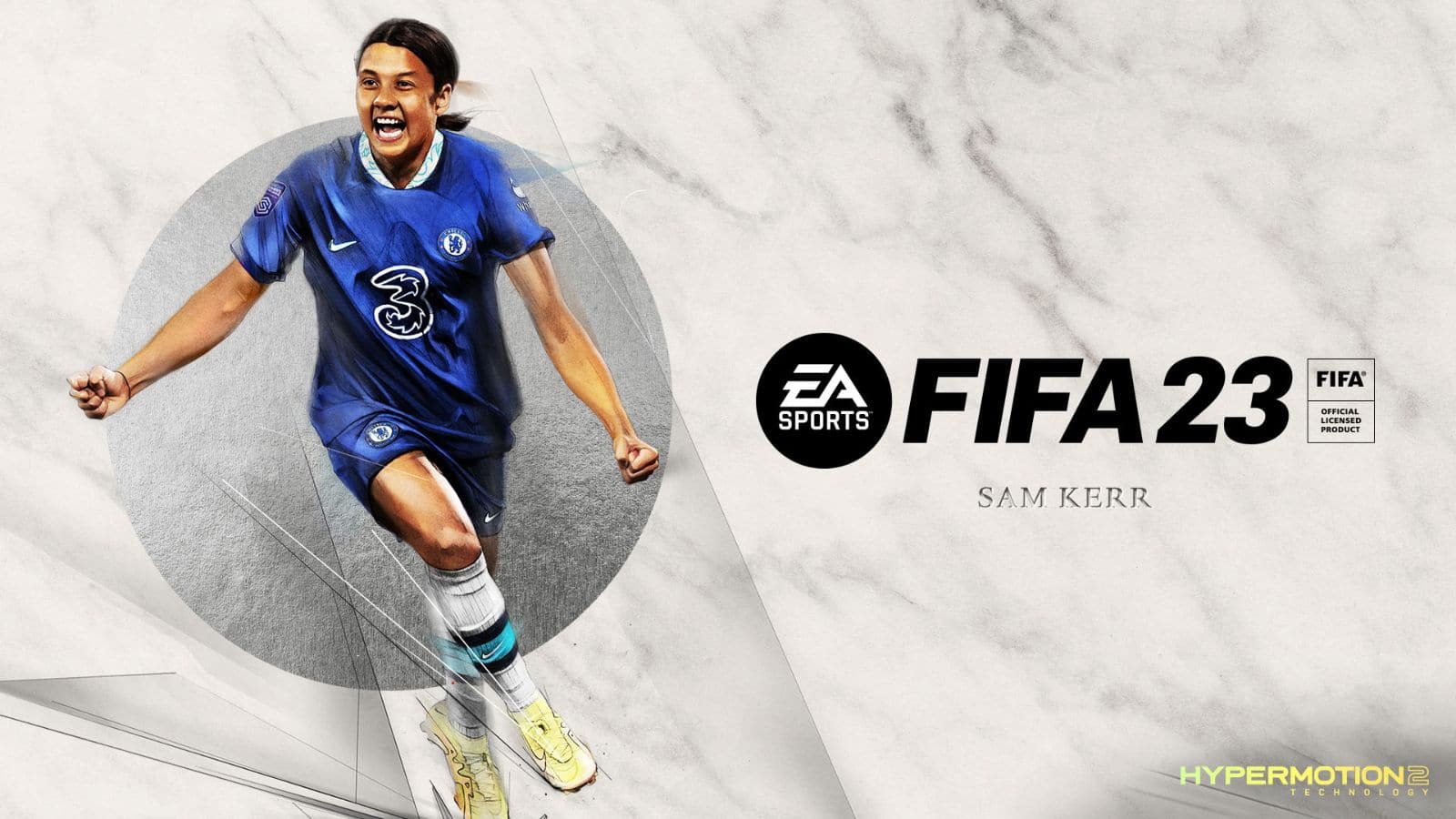FIFA 23 Standard Edition Sam Kerr cover