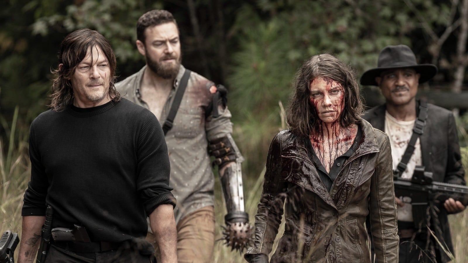 The cast of The Walking Dead Season 11 finale