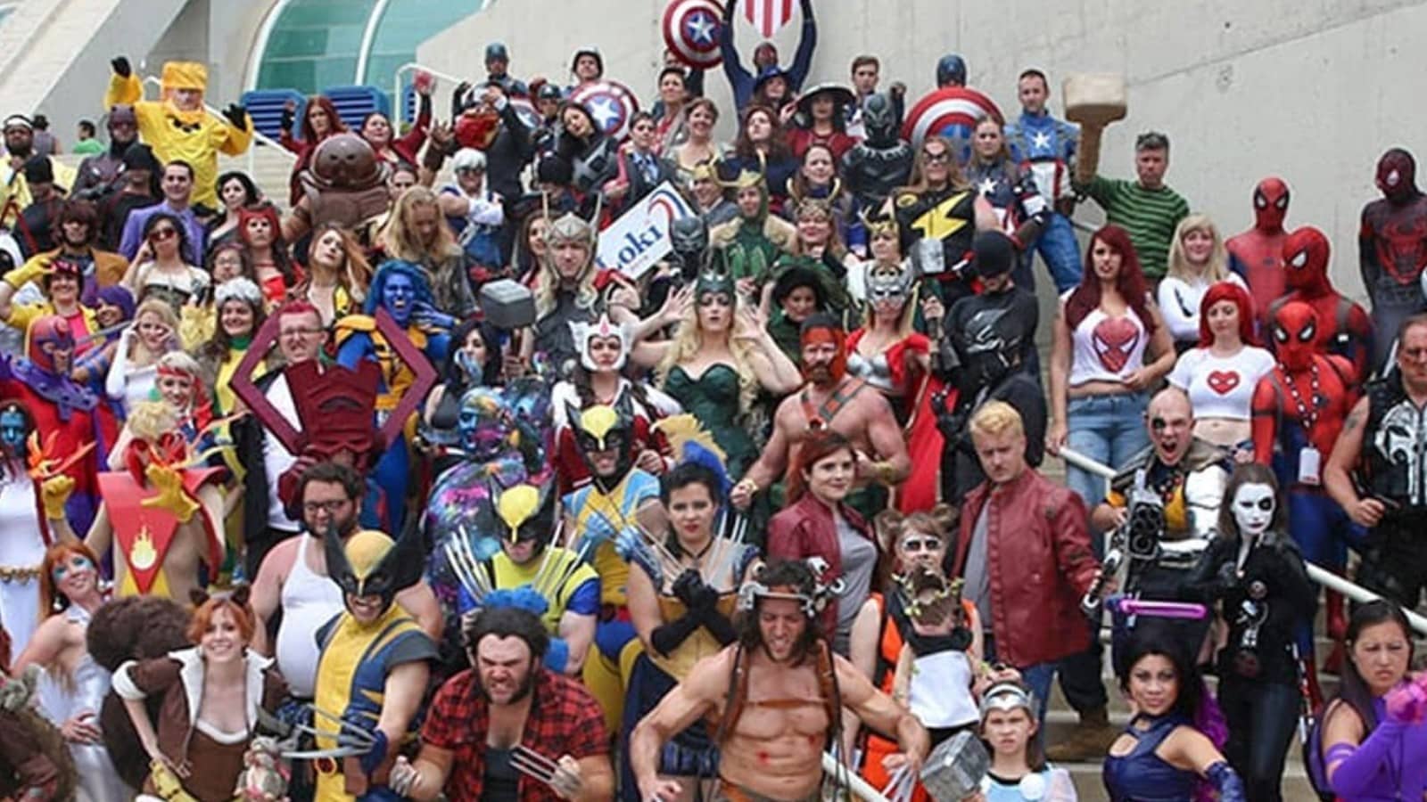 An image of Cosplayers at San Diego Comic-Con