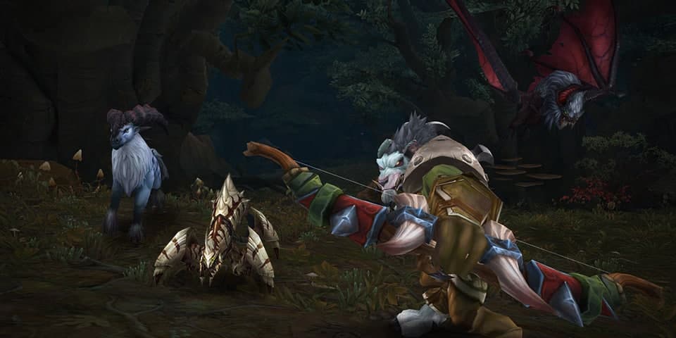 world of warcraft hunter screenshot