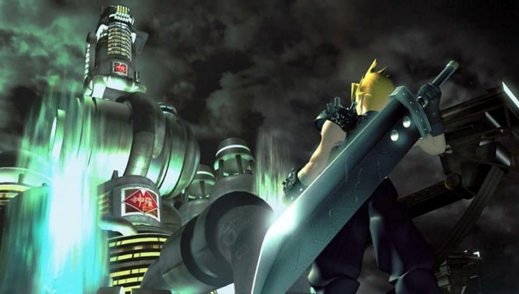 An image of Cloud in Final Fantasy VII, one of the best JRPGs of all time.