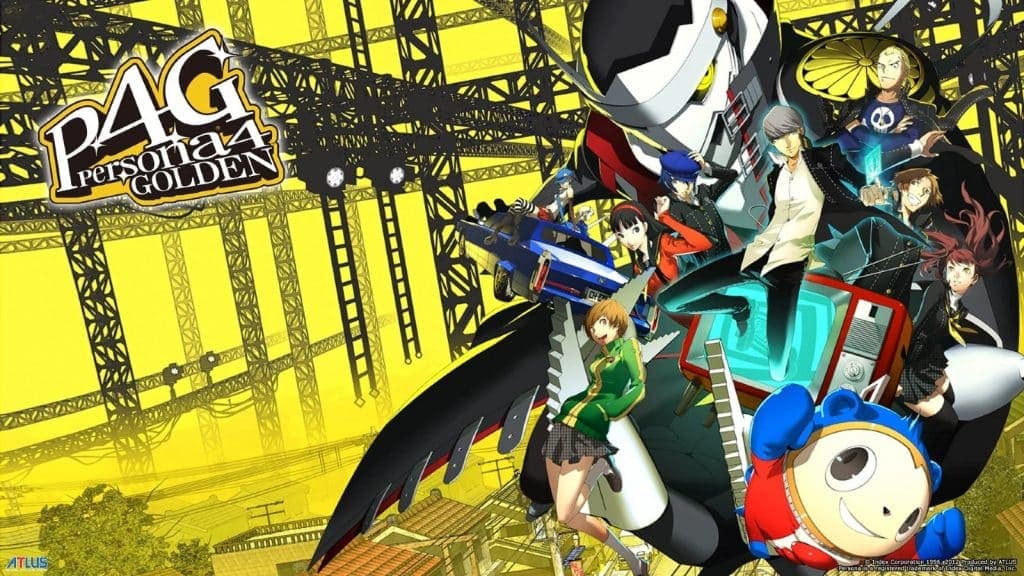 The main party members of Persona 4 Golden, one of the best JRPGs of all time.