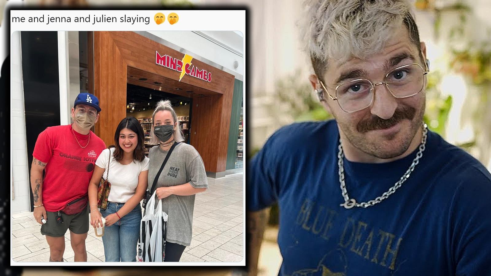 Julien Solomita clears up fan fears after viral jenna marbles photo
