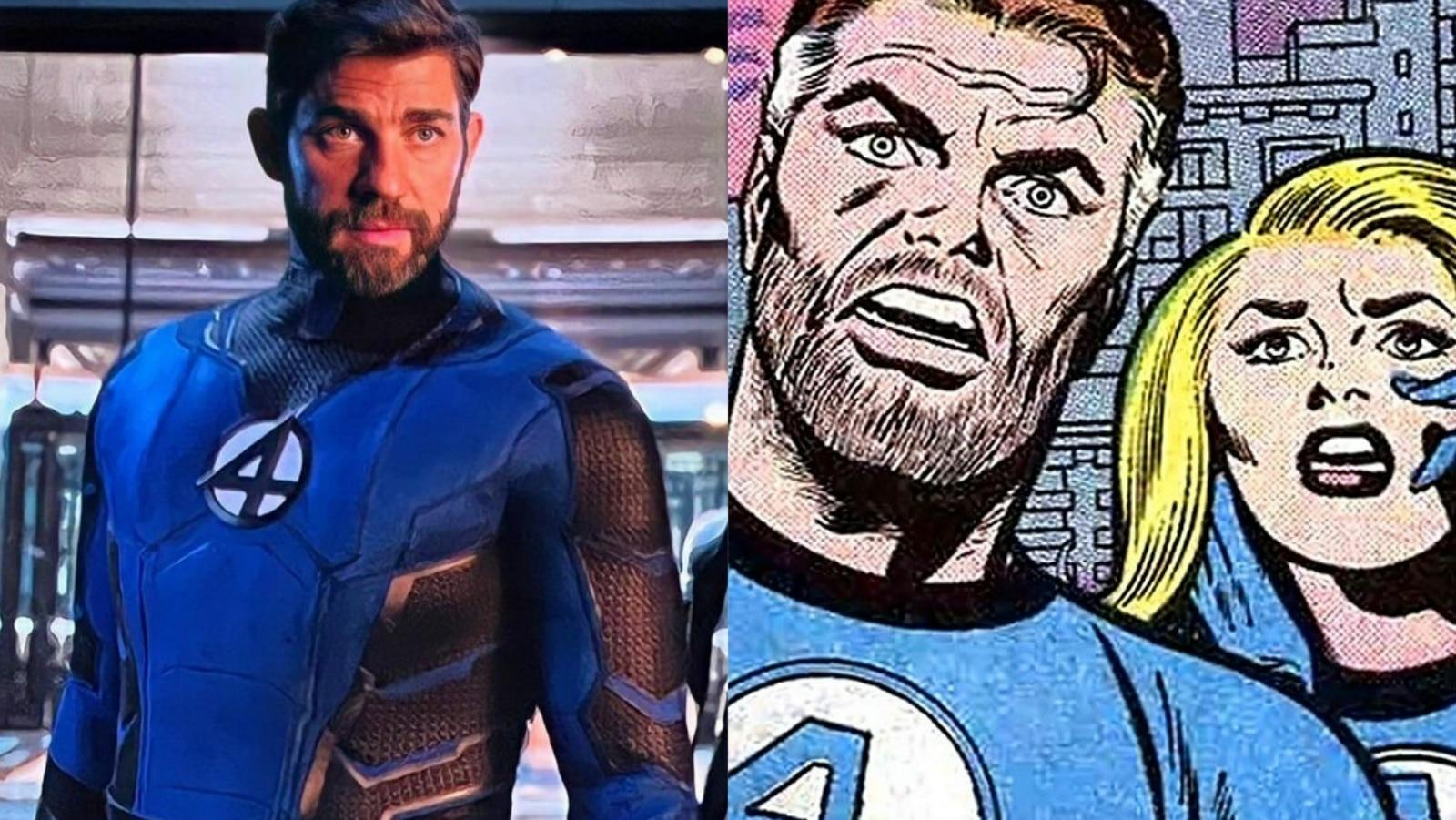 Mr fantastic in the comic and film