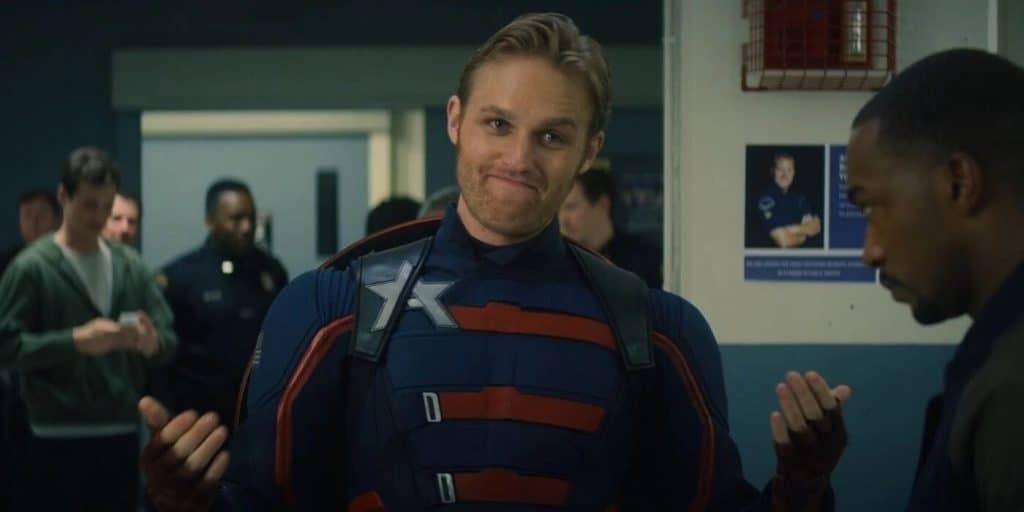 Wyatt Russell in Falcon and the Winter Soldier as US Agent, who's expected to return in Thunderbolts
