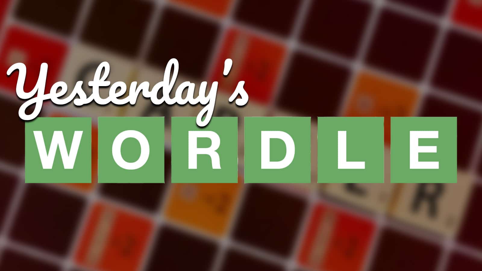 cover art for yesterday's wordle answer