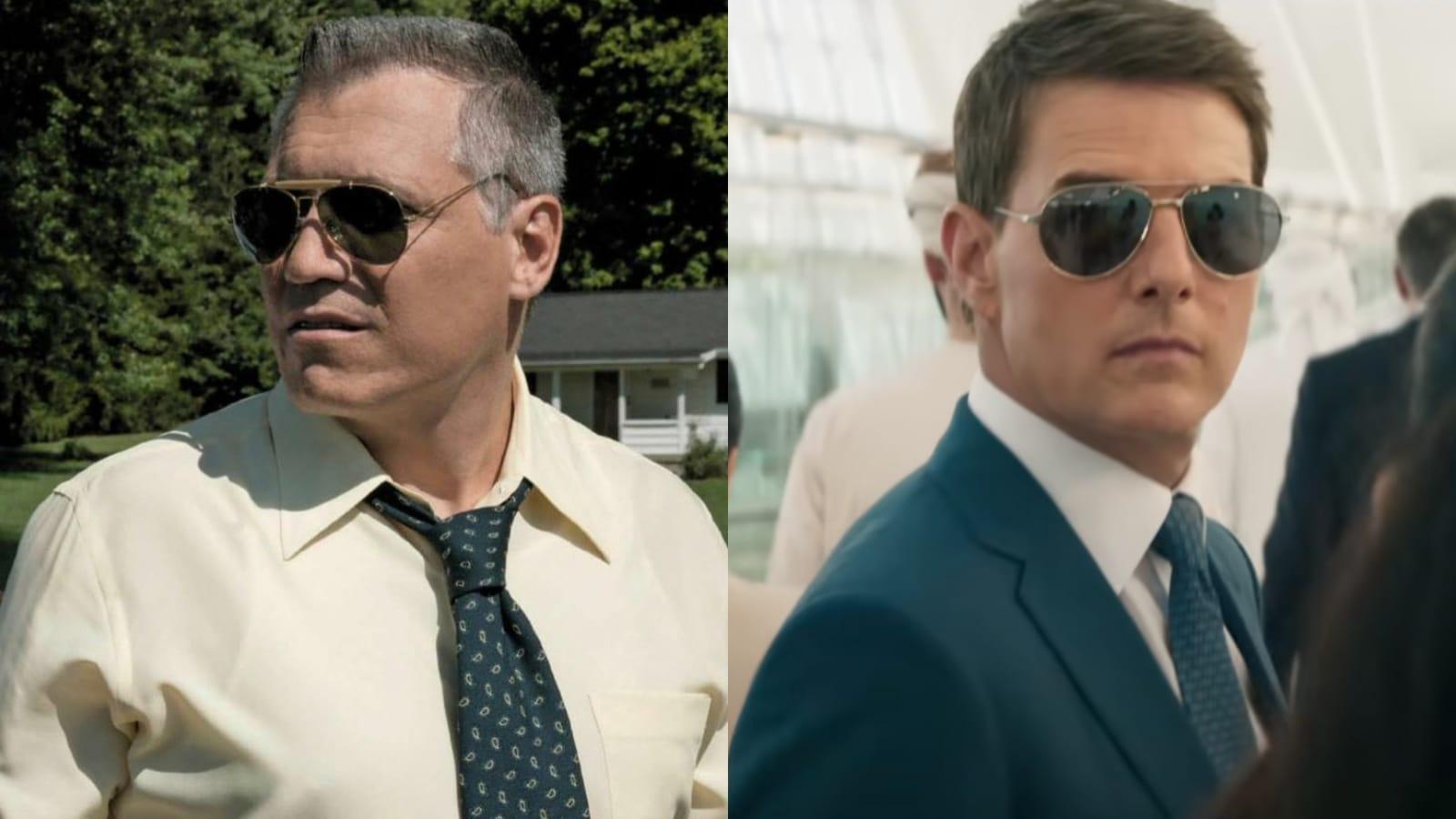 Holt McCallany in Mindhunter and Tom Cruise as Ethan Hunt in Mission: Impossible