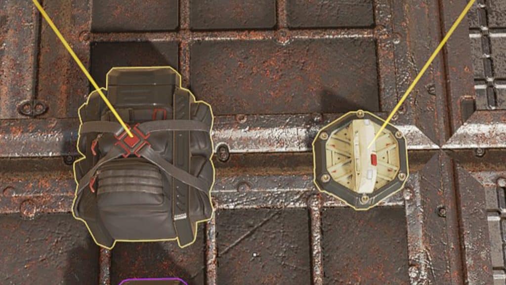an image of Gold Backpack and Gold Knockdown in Apex Legends