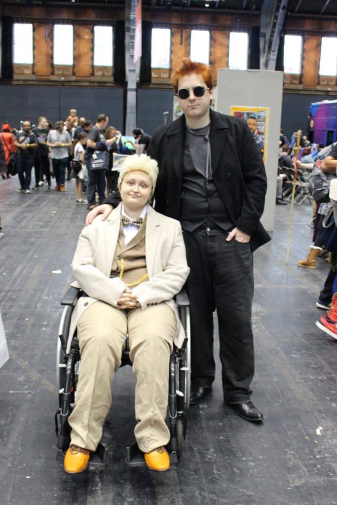 Aziraphale and Crowley (Good Omens) cosplay