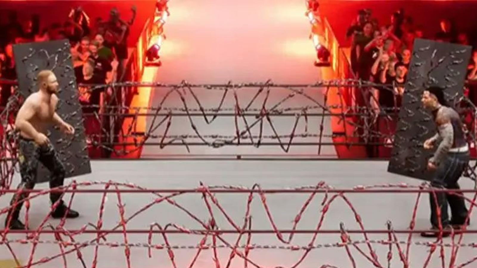 Exploding Barbed Wire Death Match