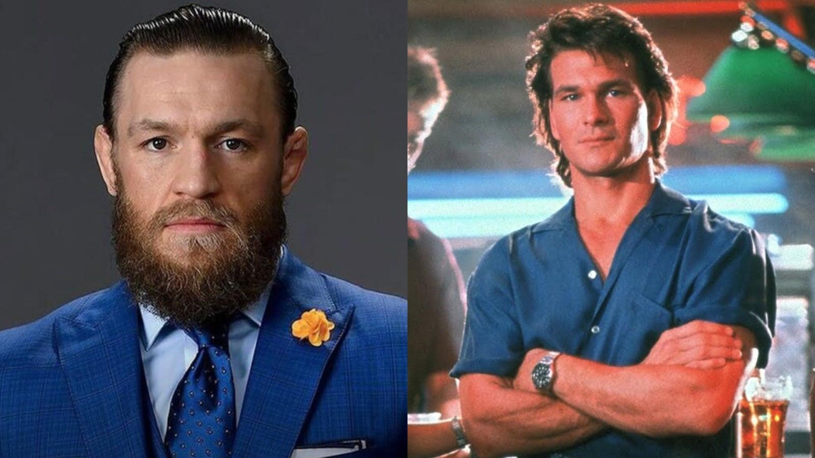 Conor McGregor and Patrick Swayze in Road House