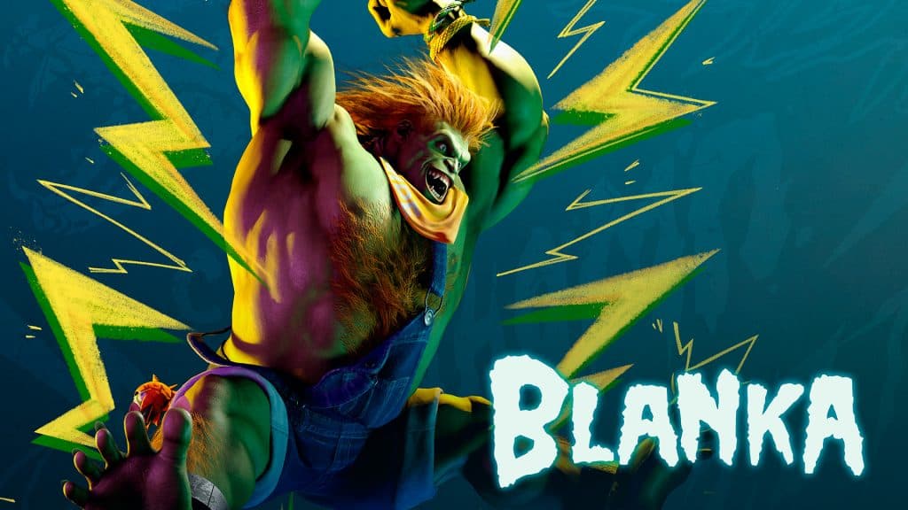 Here's Blanka electrifying Street Fighter 5