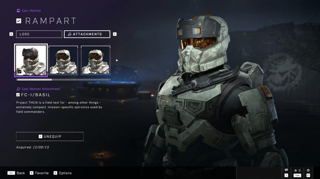 Halo Infinite August update helmet image