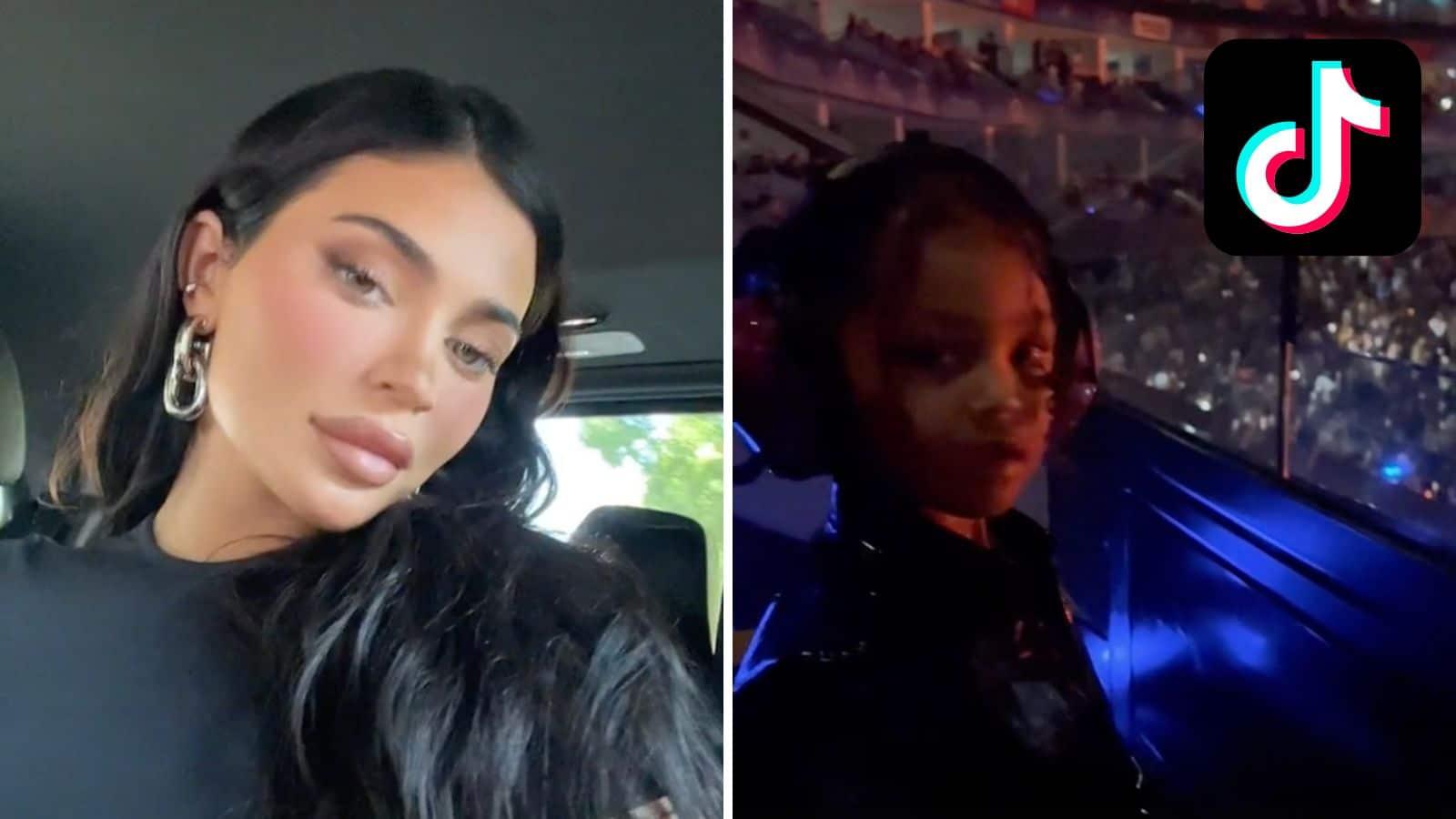 Kylie Jenner and Stormi viral video