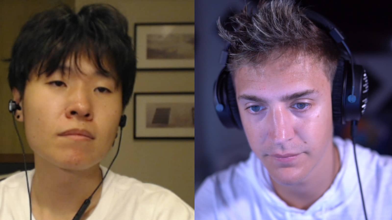 Disguised Toast and Ninja streaming on Twitch