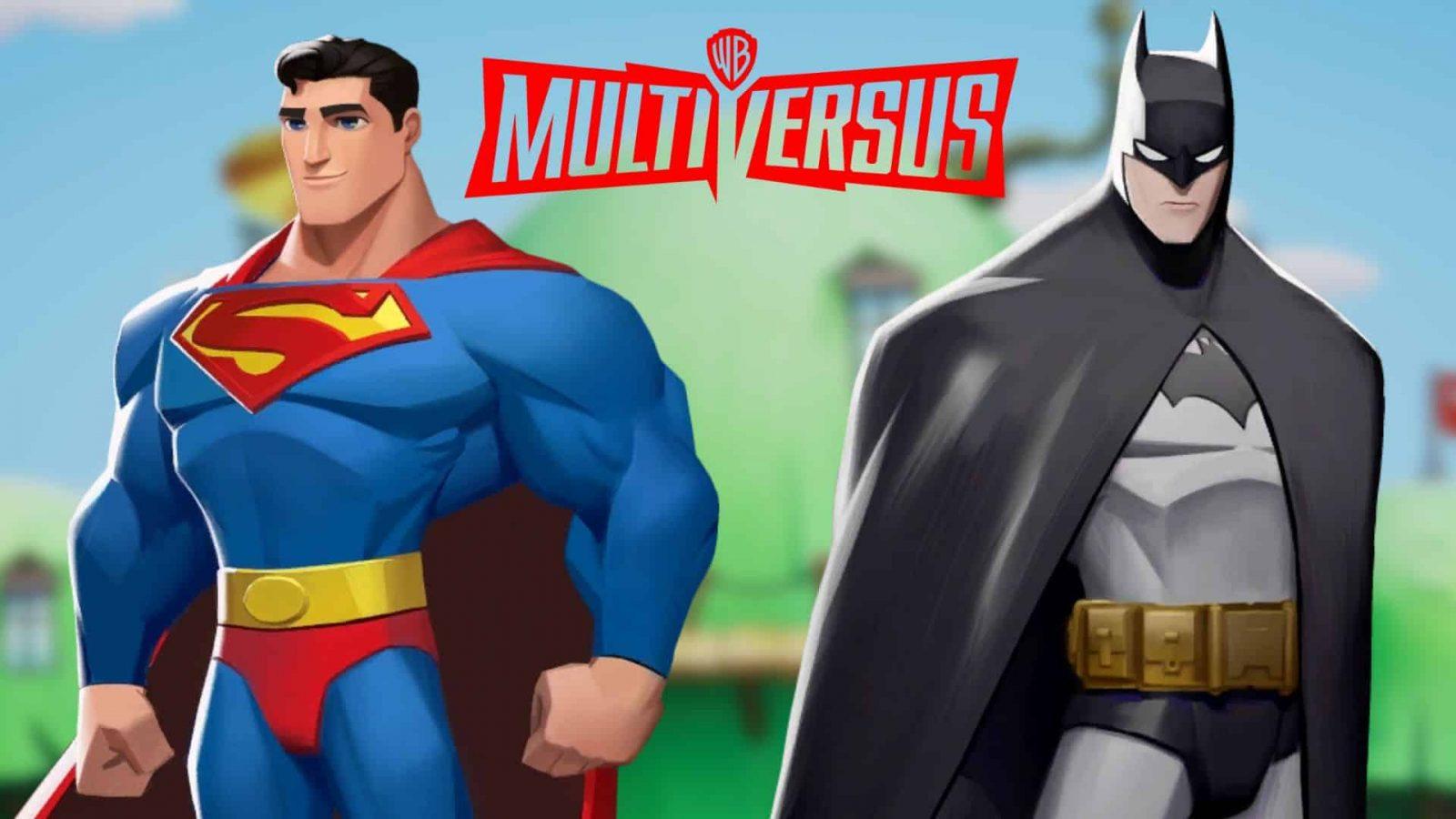 superman and batman in multiversus
