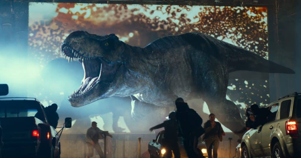A still from the Jurassic World Dominion Extended Edition