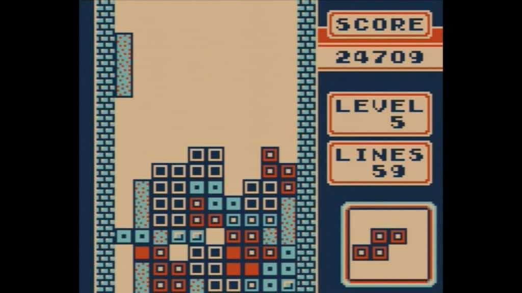 game of tetris