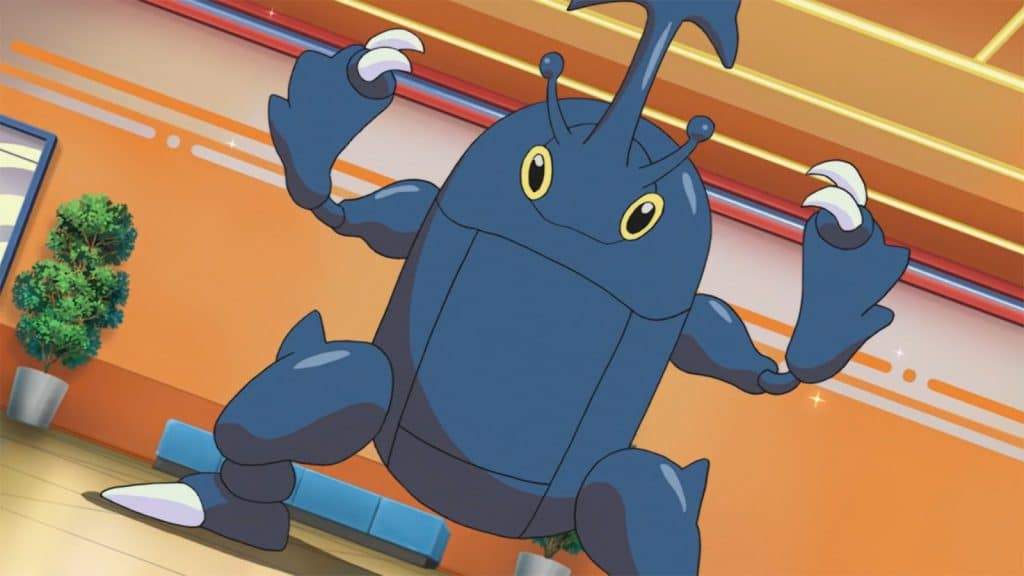 the bug-type pokemon heracross