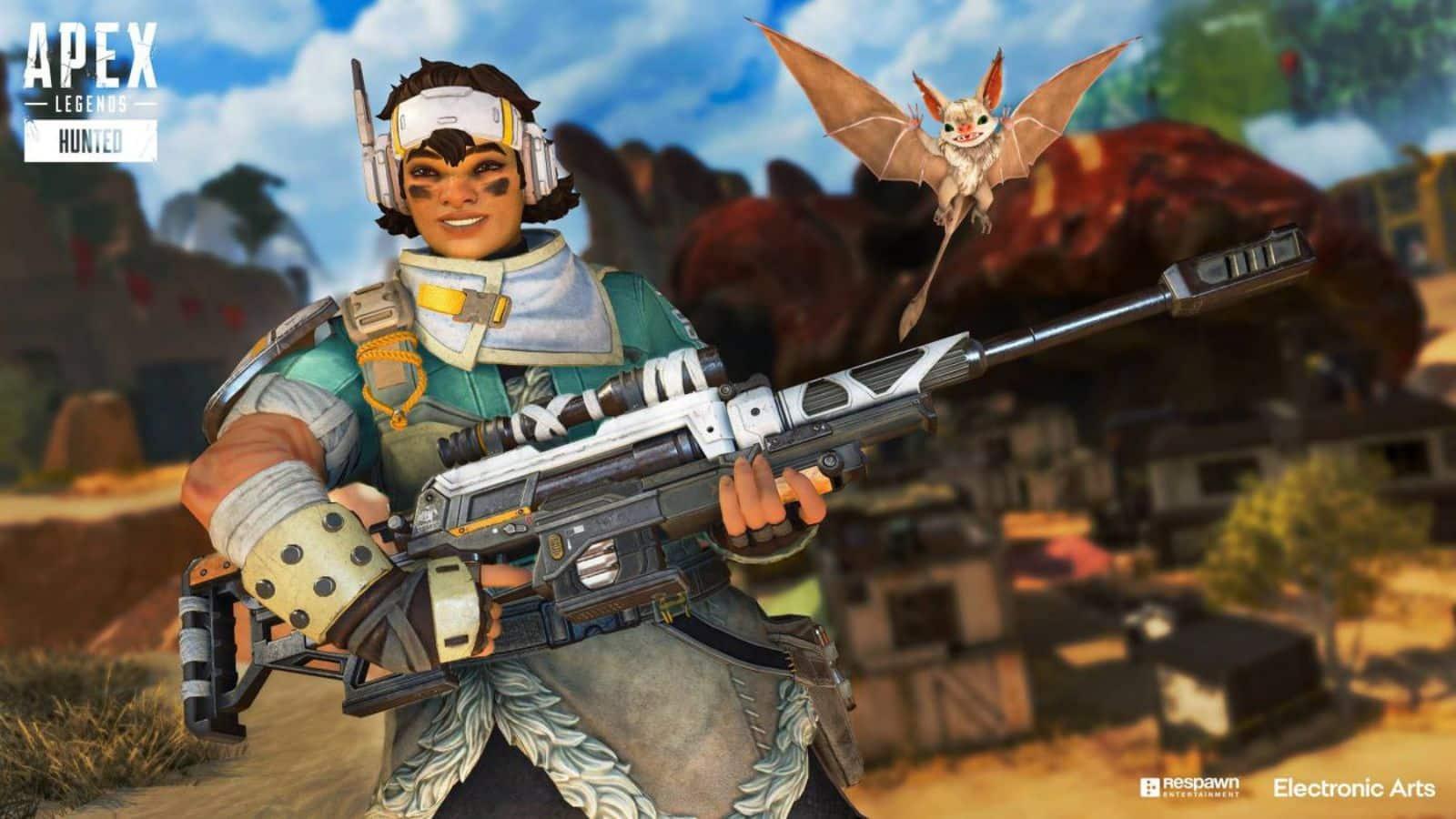 apex legends vantage posing with sniper and echo header image