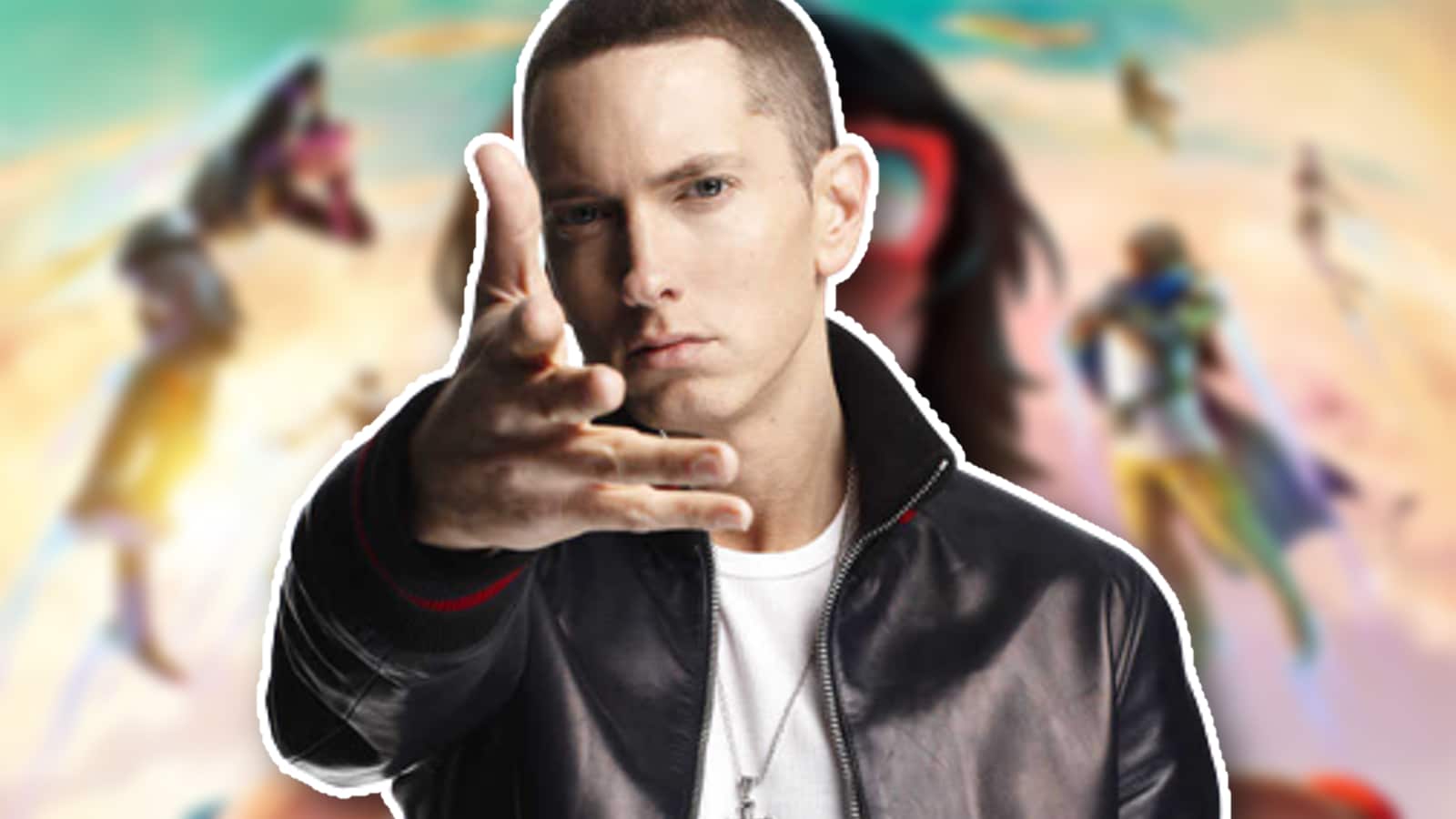 Eminem on Fortnite key art