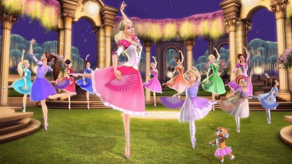 Barbie dancing princesses