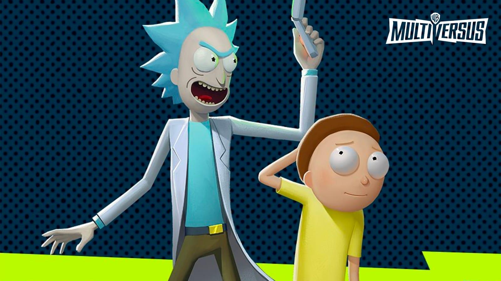 Rick and Morty appearing in MultiVersus