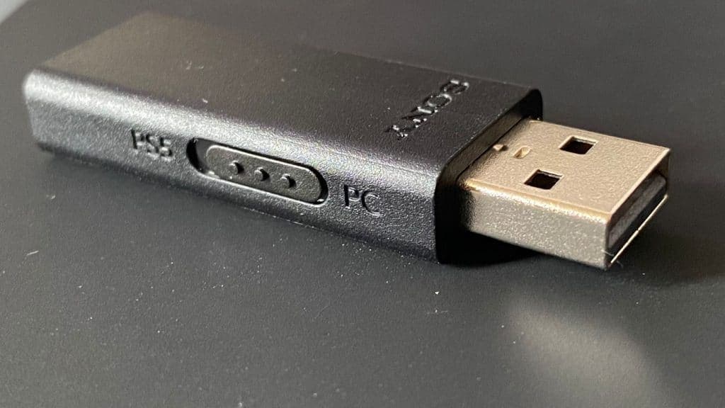 Sony Inzone H9 USB dongle