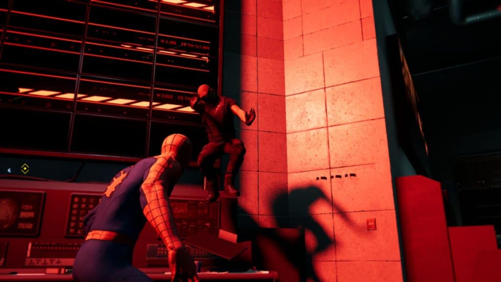 Spiderman remastered glitch