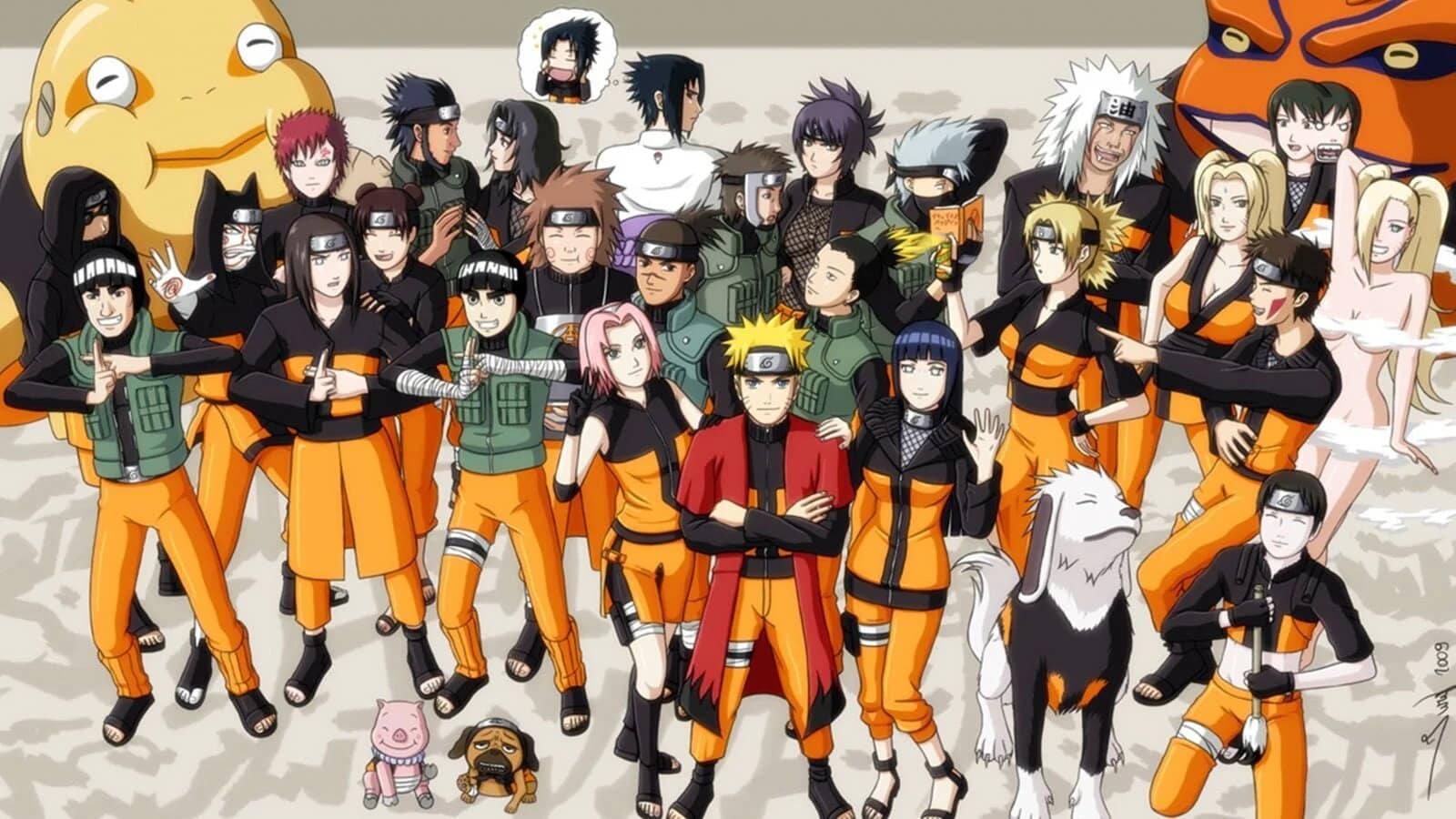 Naruto characters male