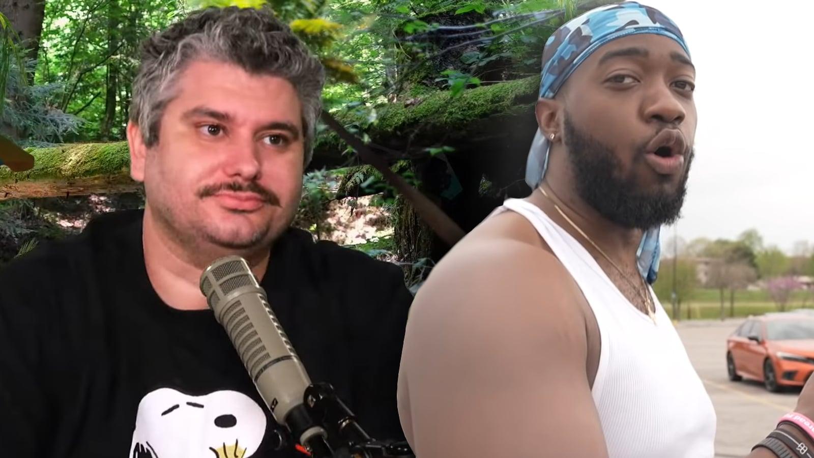 H3H3's Ethan Klein looking at JiDion