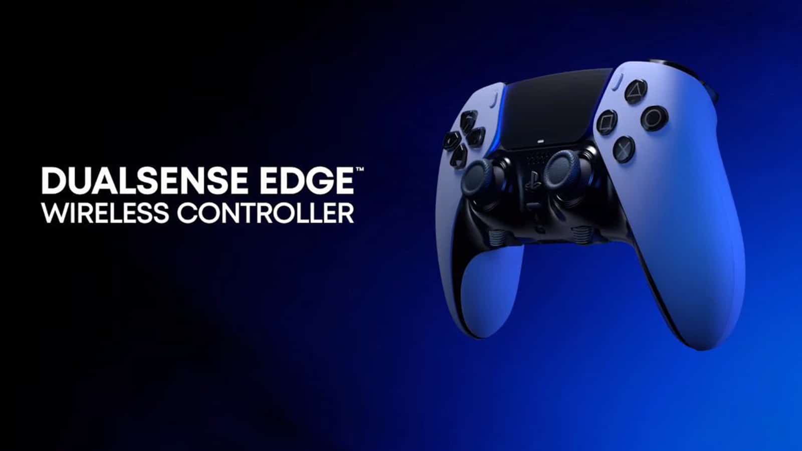 Sony DualSense Edge customizable controller