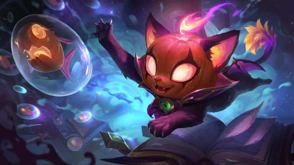 Bewitching Yuumi in League of Legends