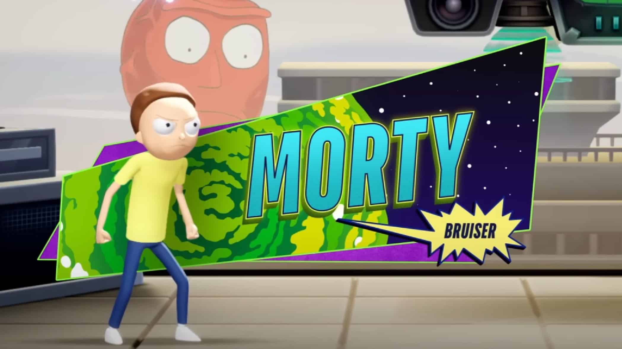 Morty in MultiVersus