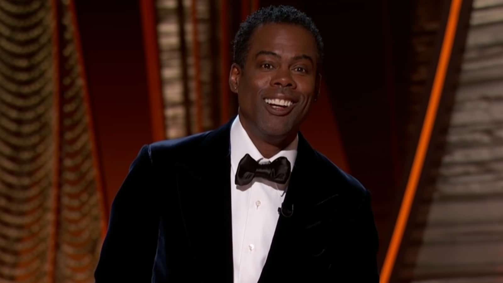 Chris Rock after Will Smith slapped him at the Oscars