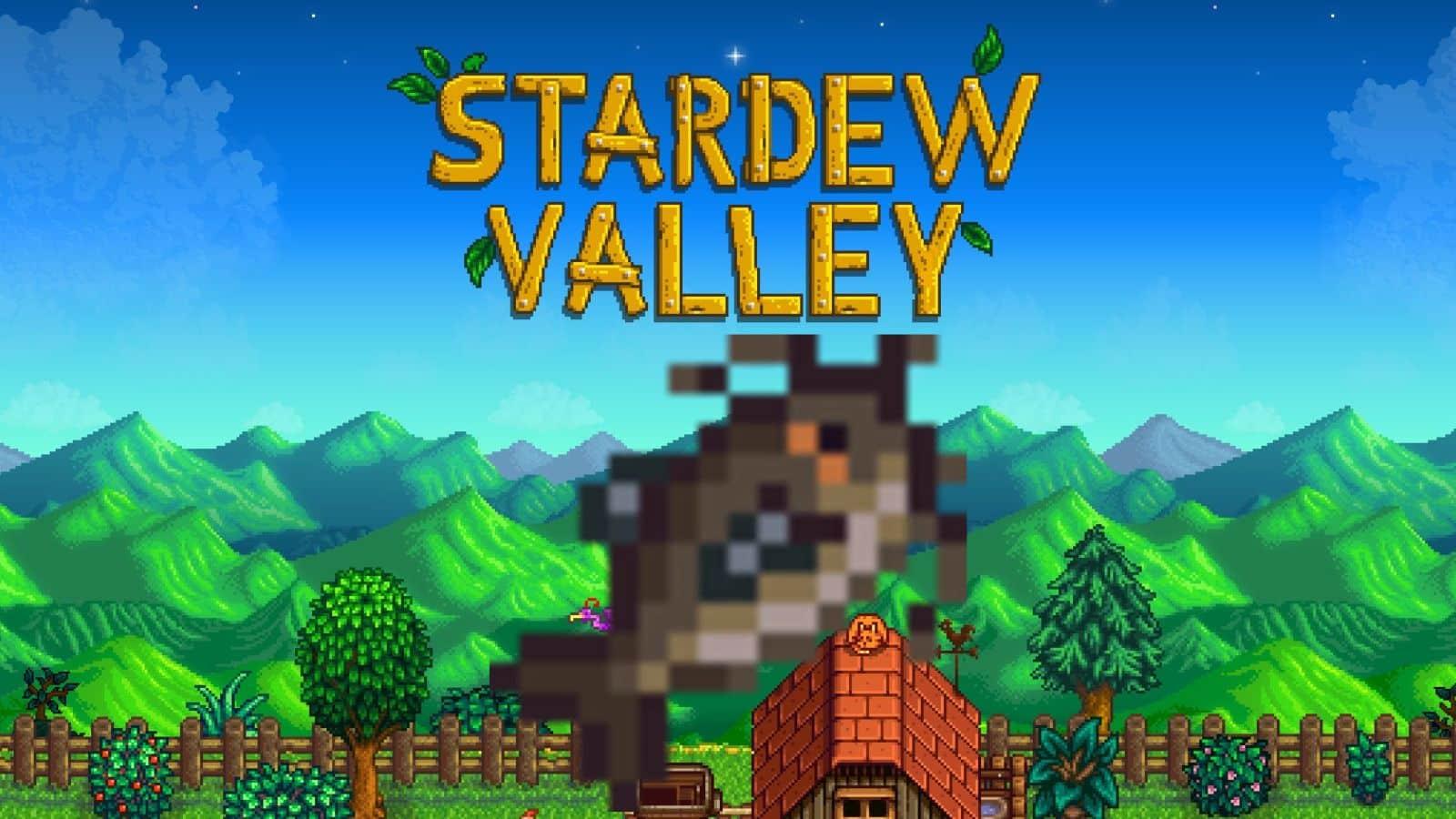 Stardew Valley background and Catfish
