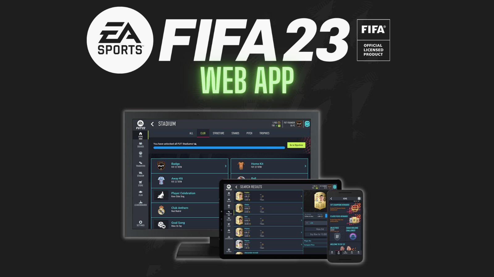 FIFA 23 Web App & Companion App