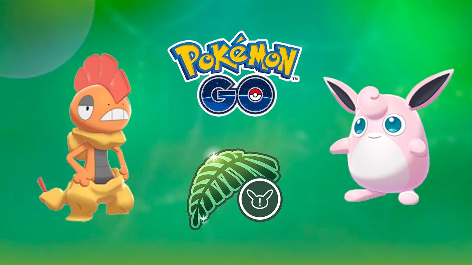 Scrafty and Wigglytuff in the Pokemon Go Little Jungle Cup Remix Best Team