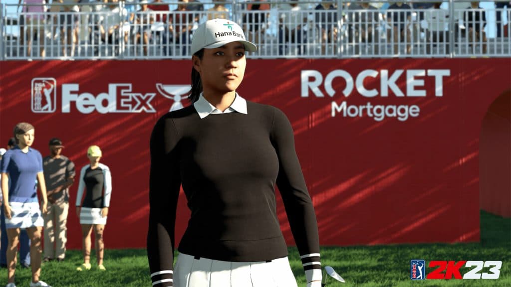 an image of Lexi Thompson in PGA Tour 2K23