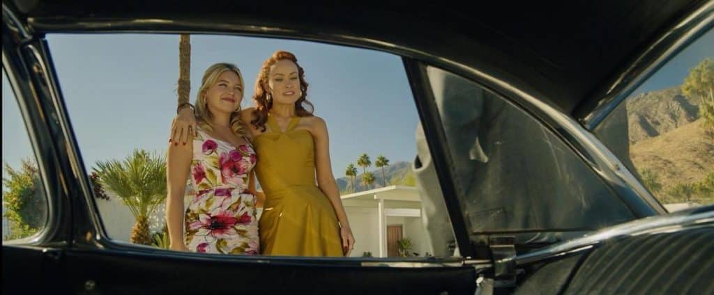 Olivia Wilde and Florence Pugh in Don't Worry Darling