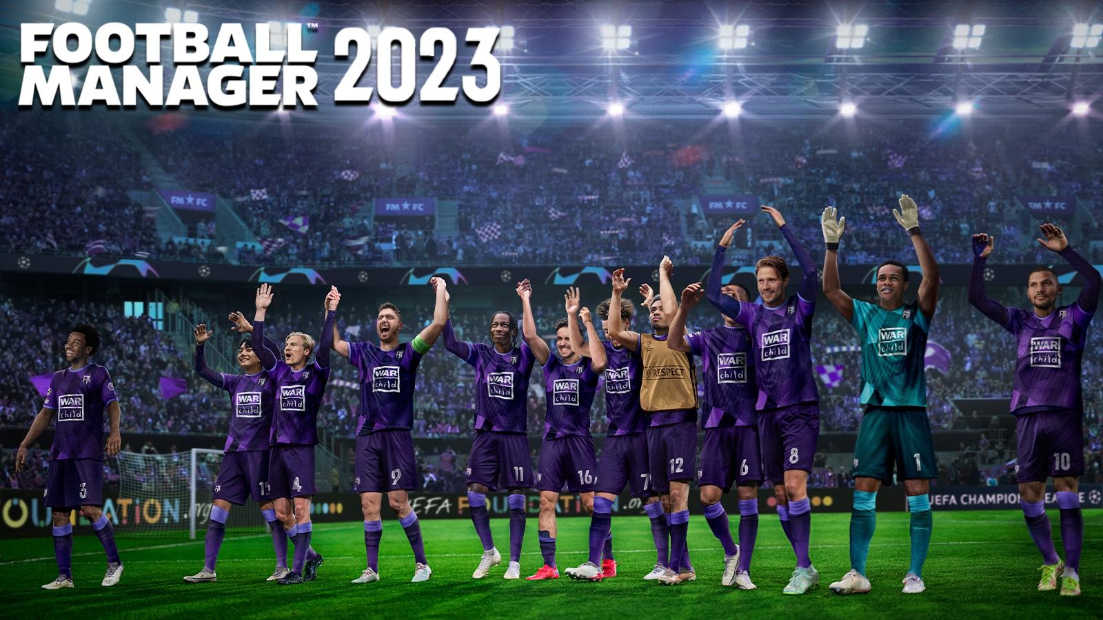 official Football Manager 2023 poster