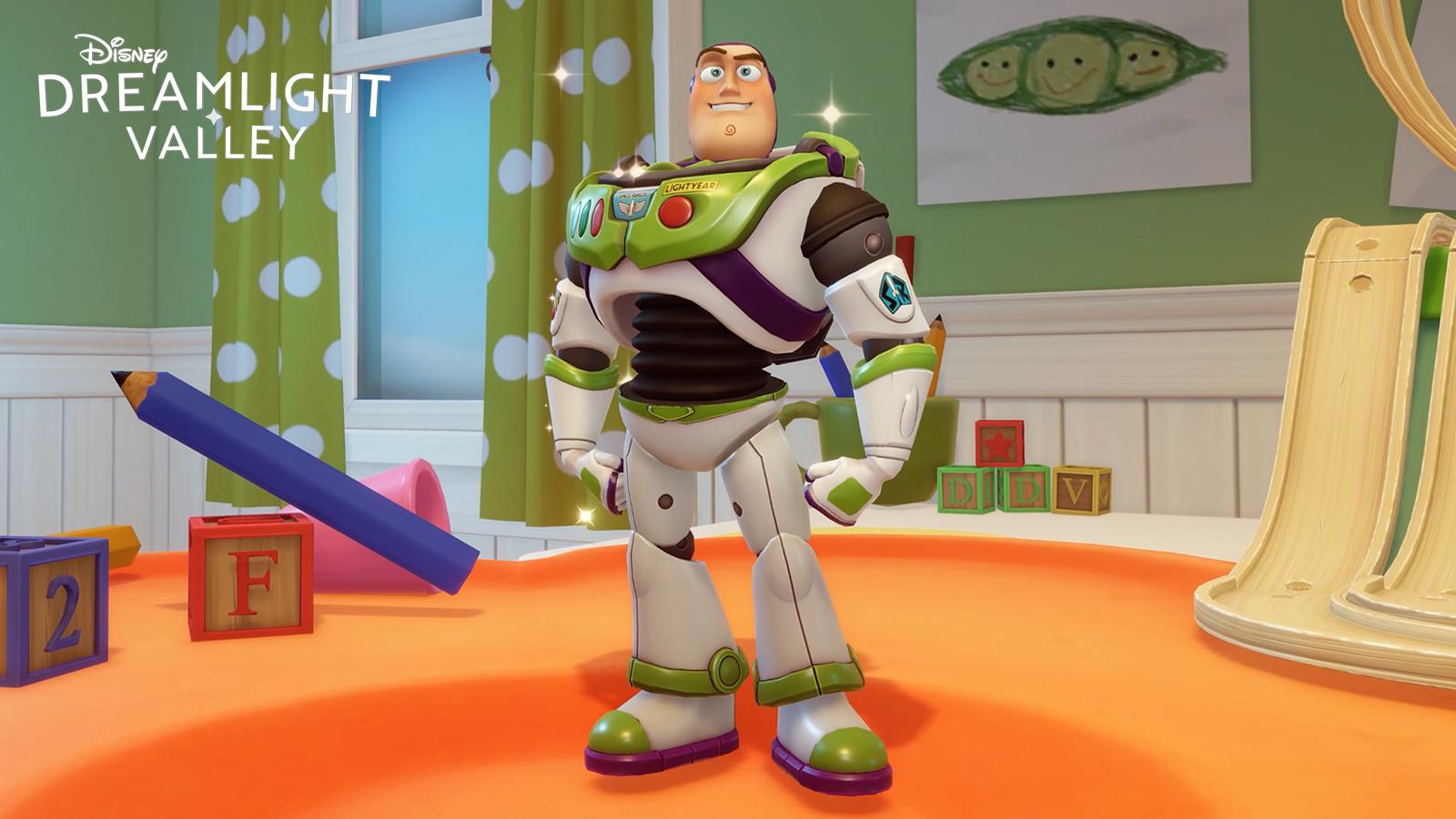 Buzz Lightyear is one of the characters in Disney Dreamlight Valley