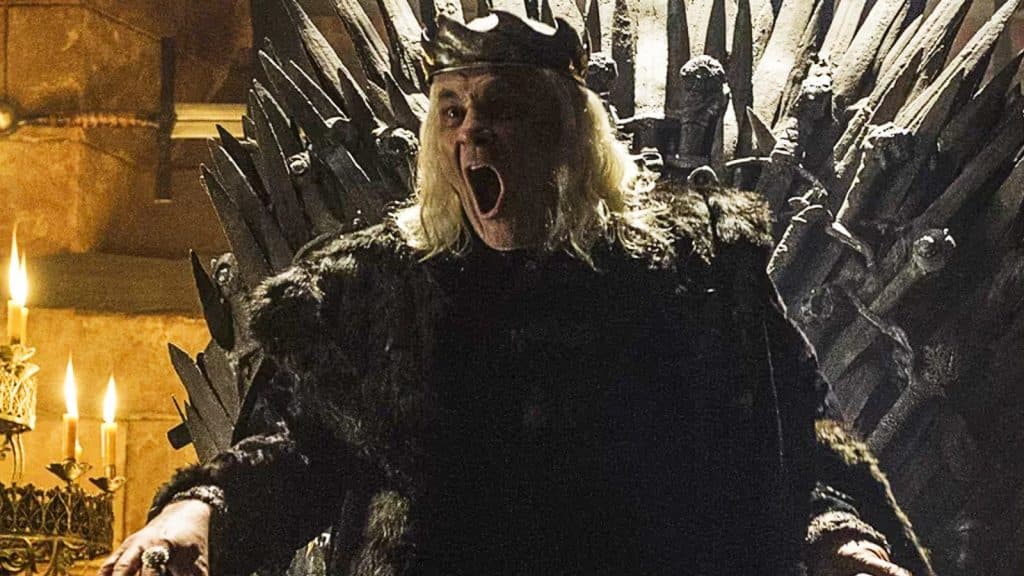 The Mad King, the last Targaryen king in House of the Dragon