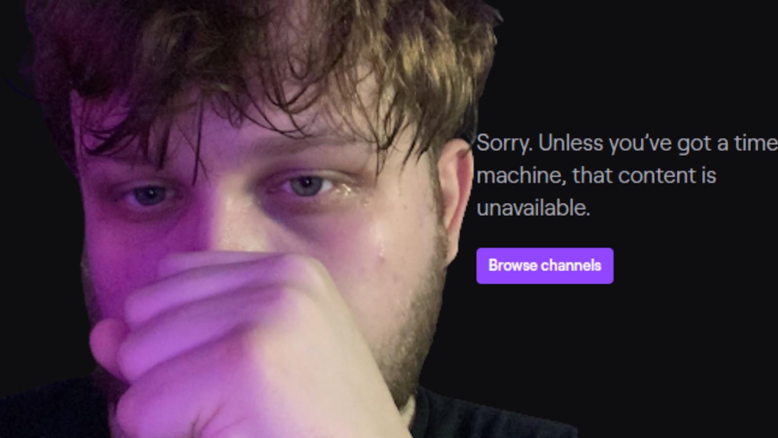 Moist Aaron banned on twitch