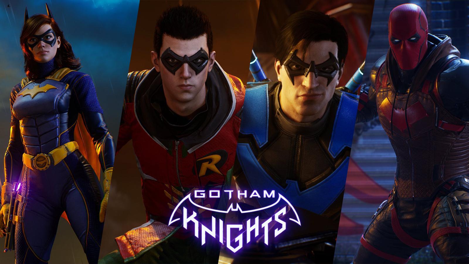 an image of protagonists in Gotham Knights