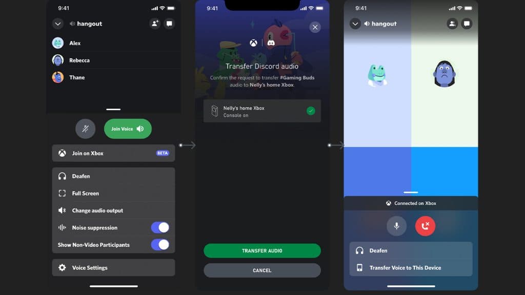 an image of discord voice transfer